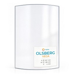Vitre Olsberg VELA - Verre Courbe pour poêle à bois