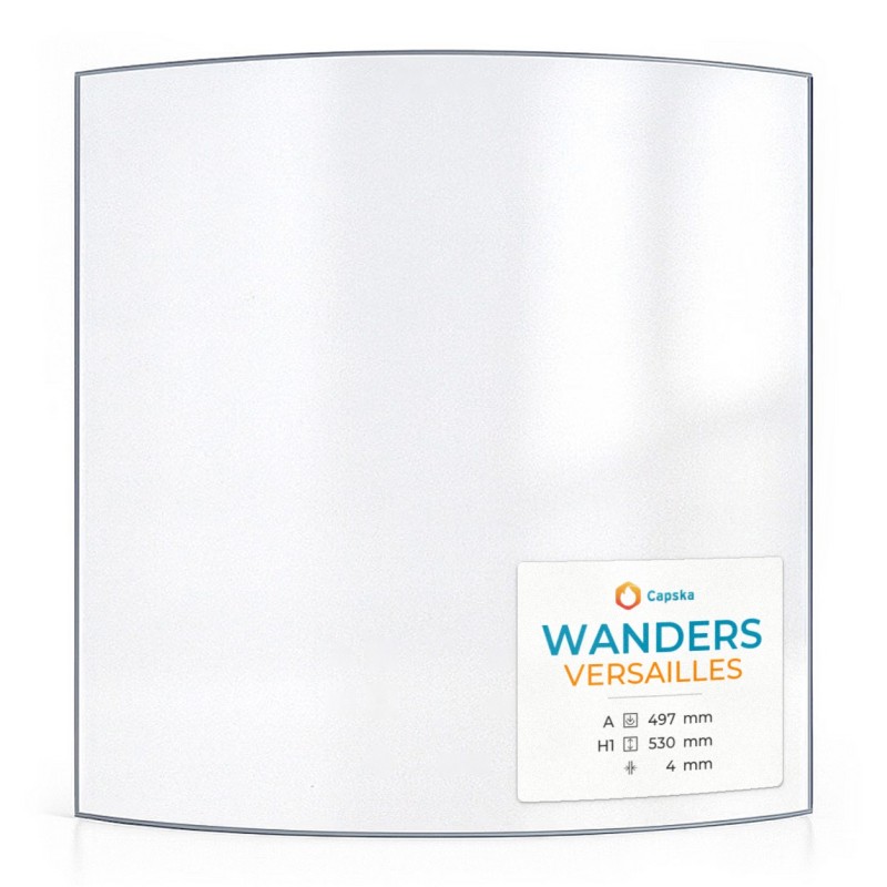 Vetro Wanders VERSAILLES - Vetro Curvo per stufa a legna
