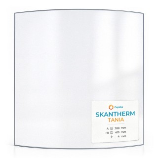 Vetro Skantherm TANIA - Vetro Curvo per stufa a legna