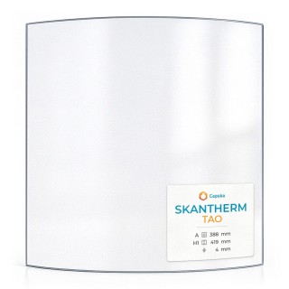 Vetro Skantherm TAO - Vetro Curvo per stufa a legna