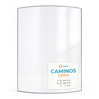 Caminos DENIA Glas - Hitzebeständiges Kaminglas