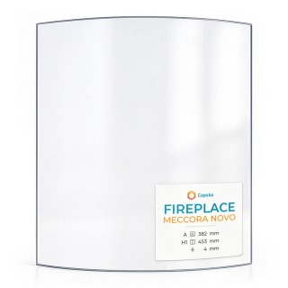 Kaminglas MECCORA NOVO - Glas für Kaminofen