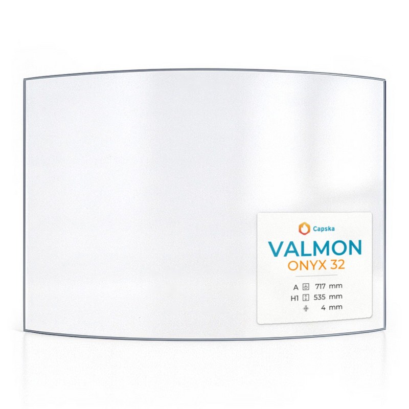 Vitre Valmon ONYX 32 - Verre Courbe pour insert