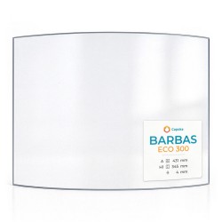 Vetro Barbas ECO 300 - Vetro Curvo per stufa a legna
