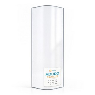 Aduro 9 & 9 LUX Glas - Seitlich gebogenes Kaminglas für Kaminofen