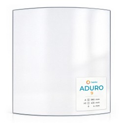 Aduro 9 Glass - Curved glass panel for wood burning stove