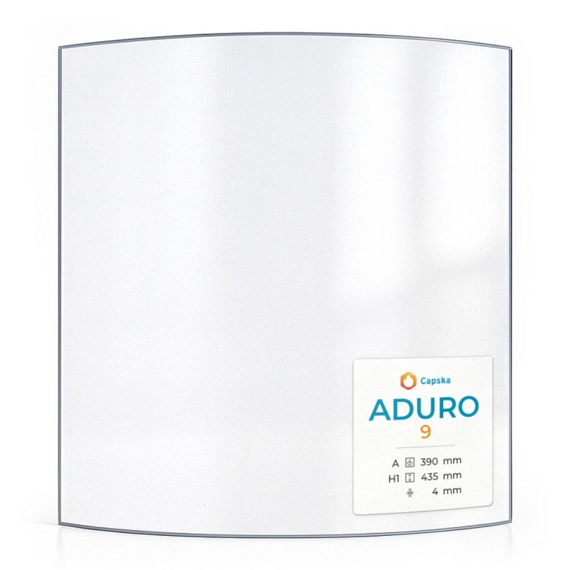 Aduro 9 Glass - Curved Panel for Wood Burning Stove