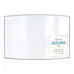 Vetro Aduro 18 - Vetro Curvo per stufa a legna
