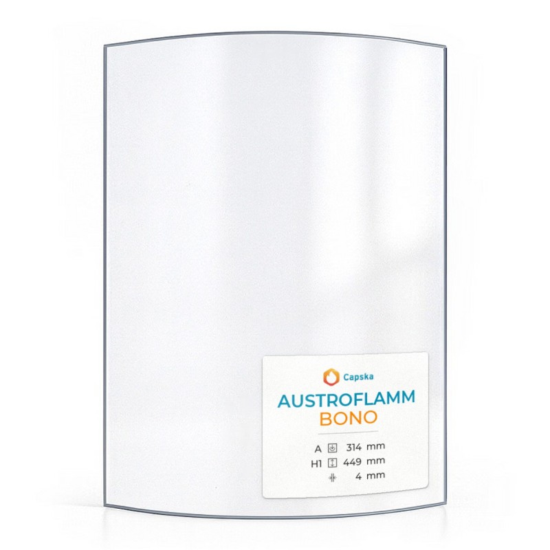 Austroflamm BONO Glass Panel for Wood Burning Stove