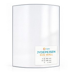 Vitre Jydepejsen EOS WALL - Verre Courbe pour poêle à bois