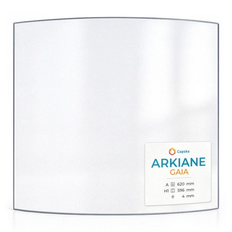Vitre Arkiane GAIA - Verre Courbe pour insert