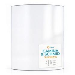 Vitre Camina & Schmid SUPREME - Verre Courbe pour poêle à bois
