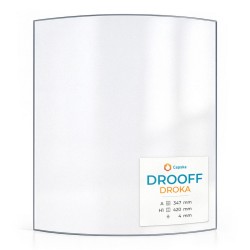 Vitre Drooff DROKA - Verre Courbe pour poêle à bois