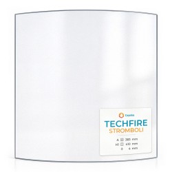 Vetro Techfire STROMBOLI - Vetro Curvo per stufa a legna