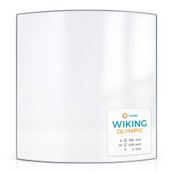 Wiking OLYMPIC Glas - in sich gebogenes Kaminglas für Kaminofen