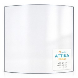 Vitre Attika BORA - Verre Courbe pour poêle à bois
