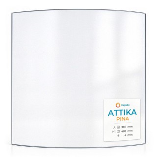 Vetro Attika PINA - Vetro Curvo per stufa a legna