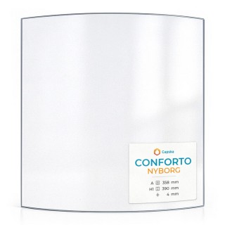 Conforto NYBORG Glas - Kaminglas für Kaminofen