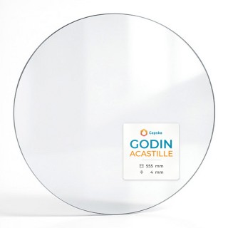 Vitre Godin ACASTILLE - Verre Rond pour poêle à bois
