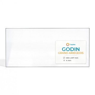 Vitre Godin Grand Ariégeois 450x207 mm - Capska
