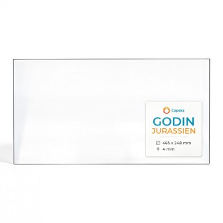Vitre Godin JURASSIEN - Verre Rectangle pour poêle à bois