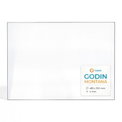 Vitre Godin MONTANA - Verre Rectangle pour poêle à bois