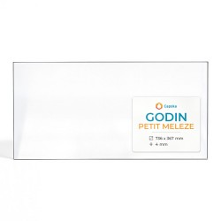 Vitre Godin PETIT MELEZE - Verre Rectangle pour poêle à bois