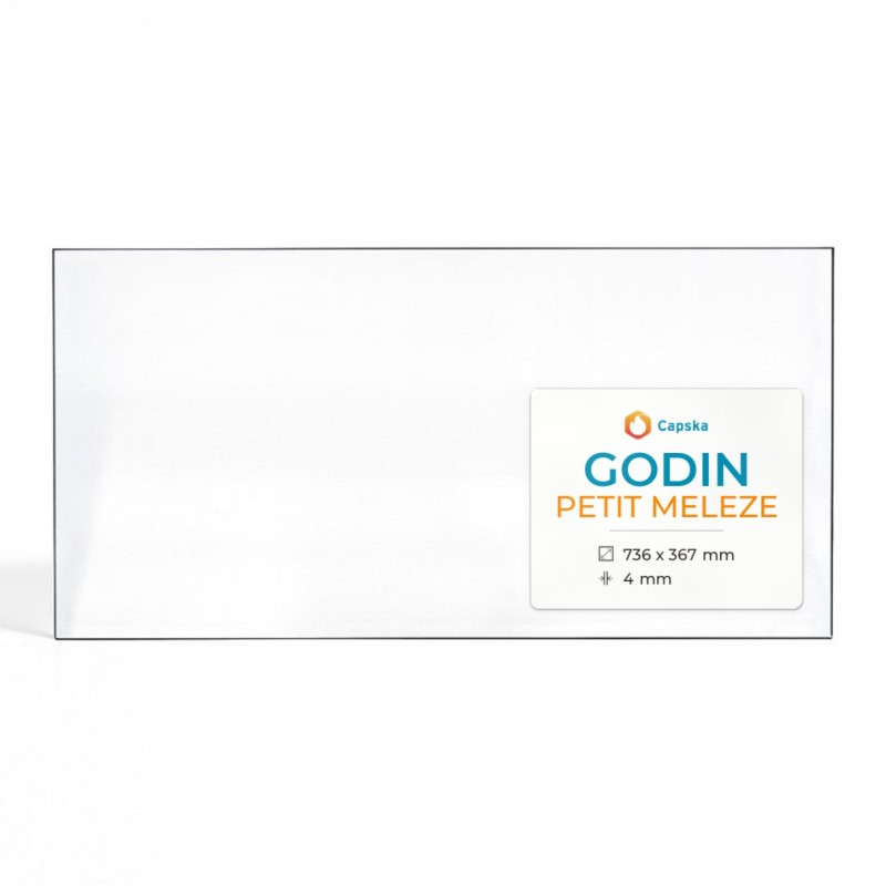 Vitre Godin PETIT MELEZE - Verre Rectangle pour poêle à bois