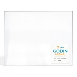 Vitre Godin ARENAL - Verre Rectangle pour poêle à bois