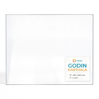 Vitre Godin KARTHALA - Verre Rectangle pour poêle à bois