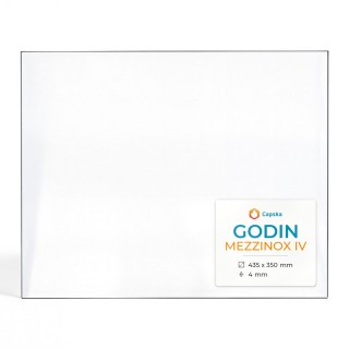 Vitre Godin MEZZINOX IV - Verre Rectangle pour poêle à bois