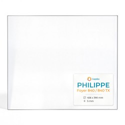 Vitre Philippe FOYER 840 / 840 TX - Verre Rectangle pour insert