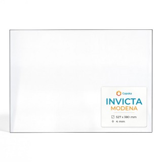 Vitre Invicta MODENA - Verre Rectangle pour poêle à bois