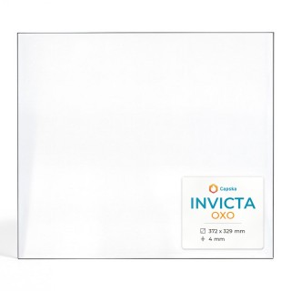 Invicta OXO Glas - Rechteck Kaminglas für Kaminofen