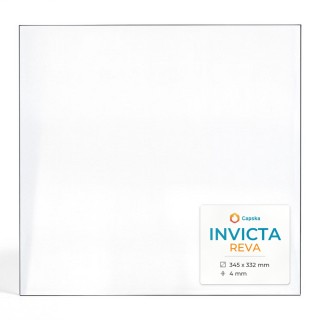 Invicta REVA Glass - Rectangular Panel for Wood Burning Stove