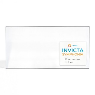 Invicta SYMPHONIA Glas - Rechteck Kaminglas | Kaufen Sie jetzt!