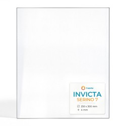 Vitre Invicta SERINO 7 - Verre Rectangle pour poêle à bois