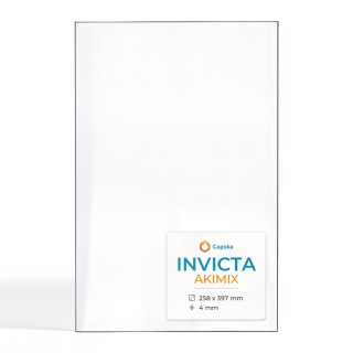 Invicta AKIMIX Glass - Rectangular Panel for Wood Burning Stove
