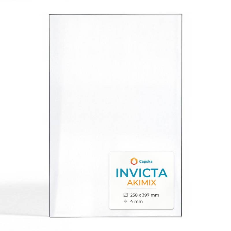 Vetro Invicta AKIMIX - Vetro Rettangolo per stufe a legna