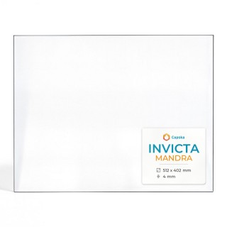 Vitre Invicta MANDRA - Verre Rectangle pour poêle à bois