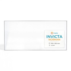 Invicta NORMAN Glass - Rectangular glass panel for wood burning stove