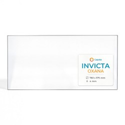 Vitre Invicta OXANA - Verre Rectangle pour poêle à bois