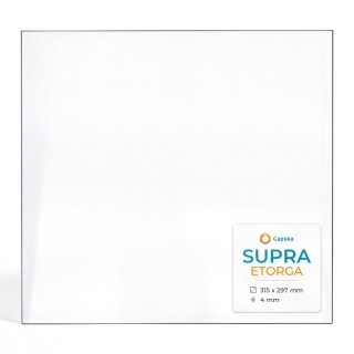 Supra ETORGA Glass - Rectangular Panel for Wood Burning Stove
