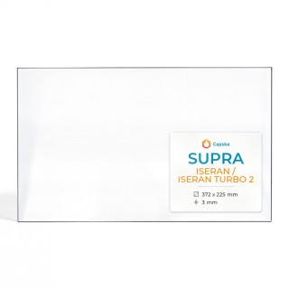 Vetro Supra ISERAN / ISERAN TURBO 2 - Vetro Rettangolo per stufa a legna
