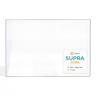 Vitre Supra JURA - Verre Rectangle pour poêle à bois