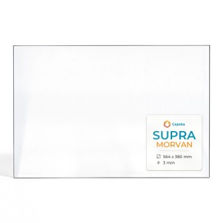 Vetro Supra MORVAN - Vetro Rettangolo per stufa a legna
