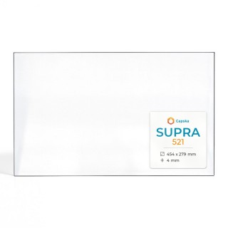 Supra 521 Glass - Rectangular Panel for Wood Burning Stove