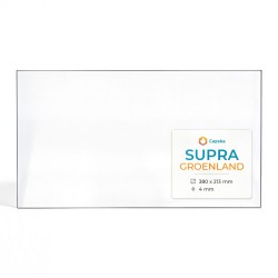 Supra GROENLAND Glas - Rechteck Kaminglas für Kaminofen