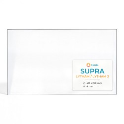 Supra LYTHAM / LYTHAM 2 Glass - Rectangular glass panel for wood burning stove