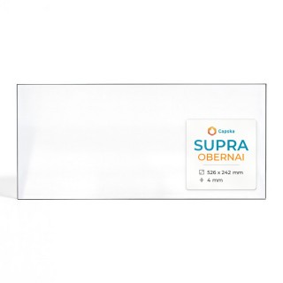 Supra OBERNAI Glass - Rectangular Panel for Wood Burning Stove